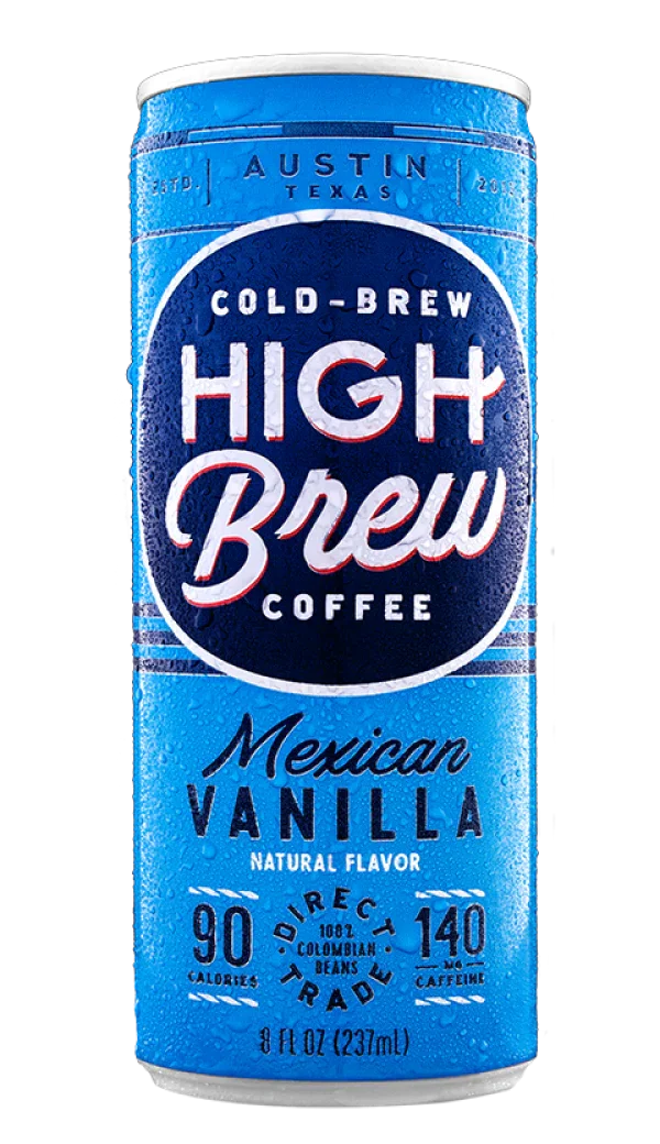 High Brew Coffee Mexican Vanilla (12x8 OZ)