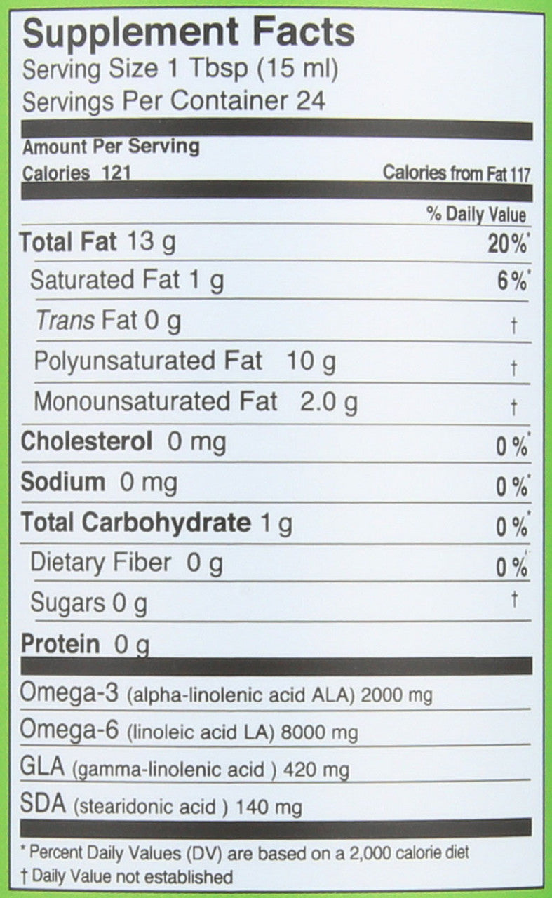 MANITOBA HEMP SEED OIL ( 1 X 12 OZ   )