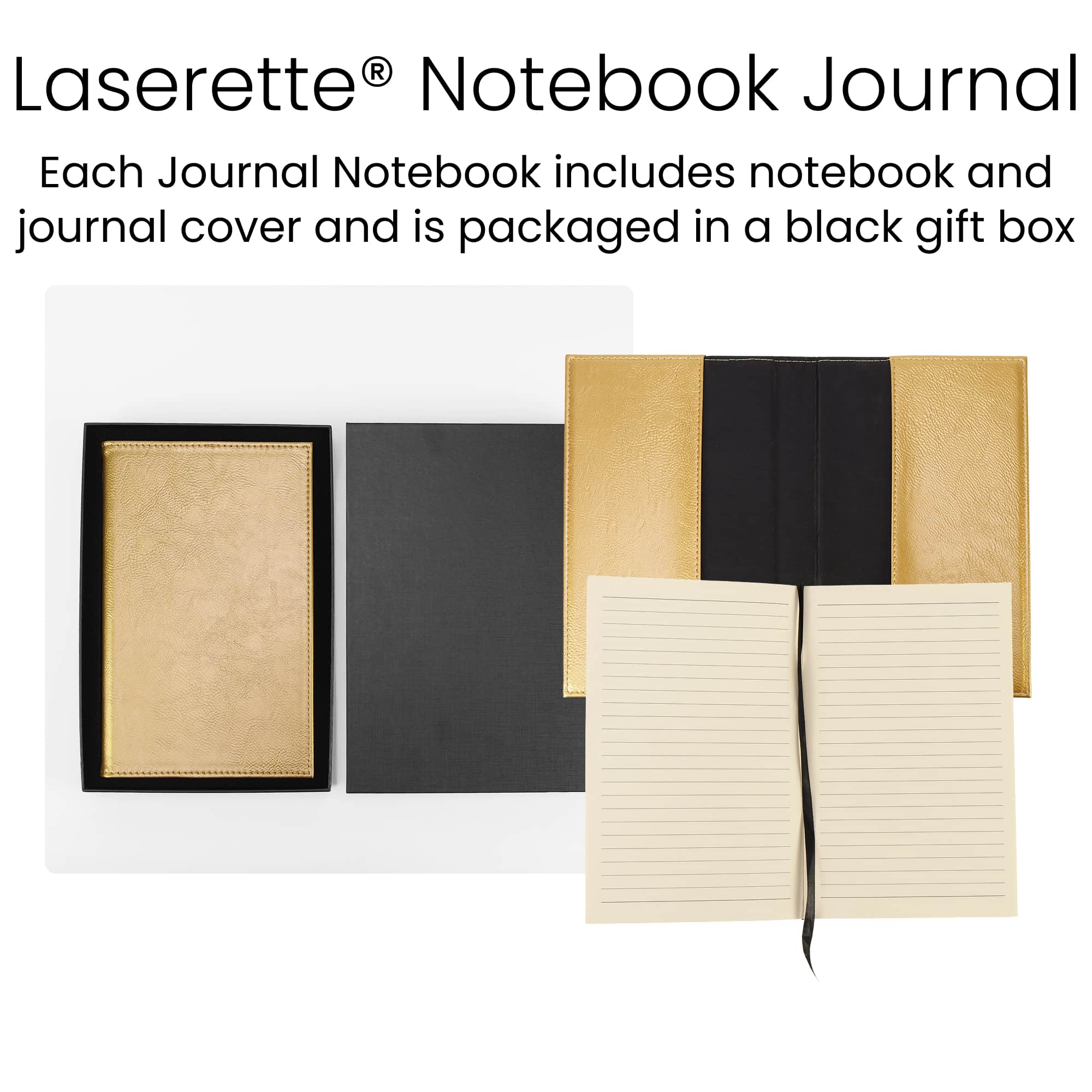 Laserette Journal Notebook