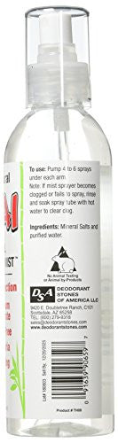 Thai Deoderant Stone Thai Crystal Mist Deodorant Pum (1x8 Oz)
