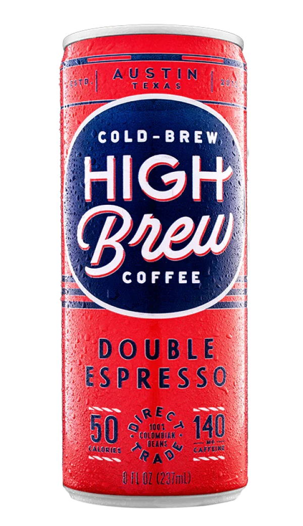 High Brew Coffee Double Espresso (12x8 OZ)
