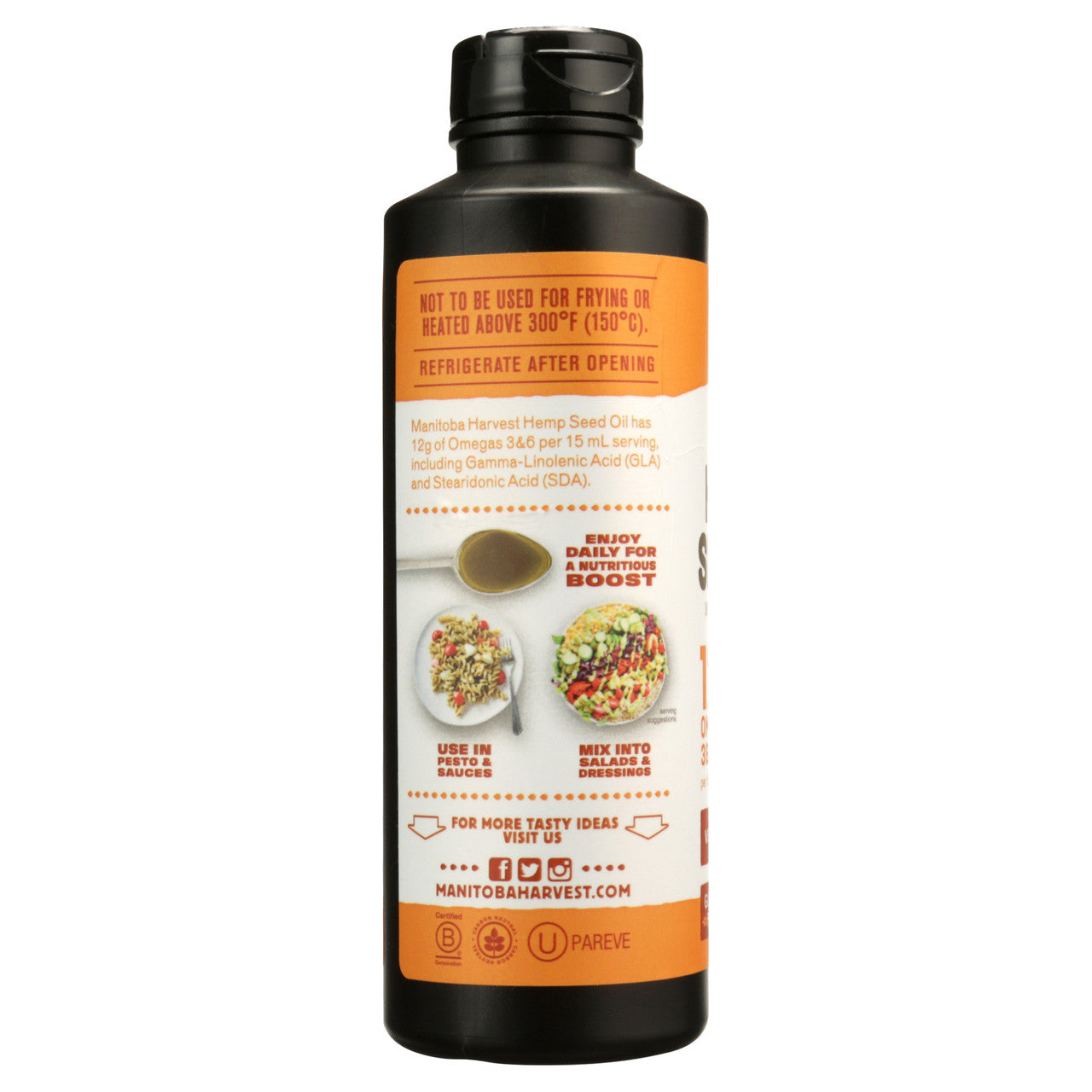 MANITOBA HEMP SEED OIL ( 1 X 12 OZ   )